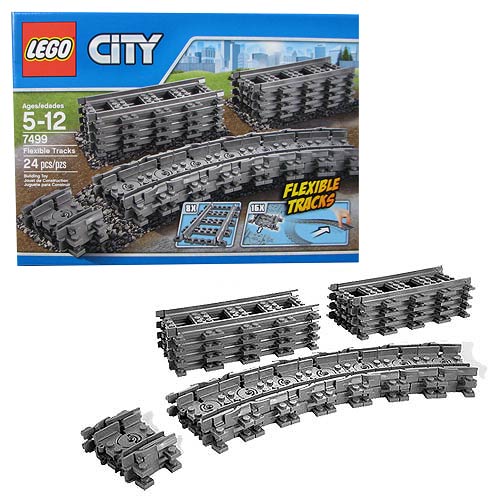 LEGO City Trains 7499 Flexible Tracks